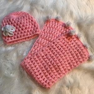 Children's hat and scarf set